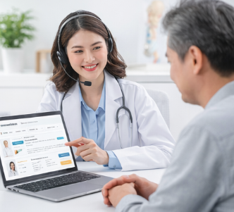 Careviona hỗ trợ chọn bác sĩ và đặt lịch khám trực tuyến