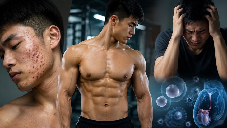 Cơ bắp phát triển nhanh không đủ để kết luận sử dụng steroid đồng hóa
