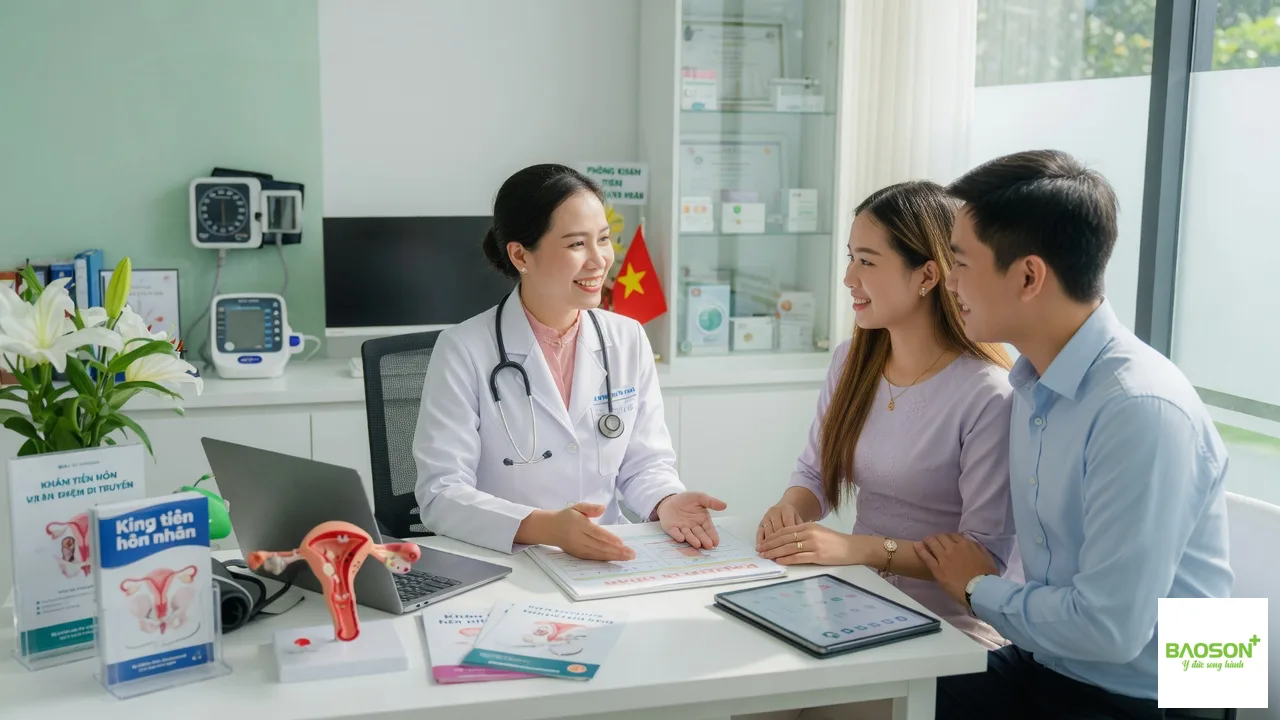 Gói khám sức khỏe tiền hôn nhân tiêu chuẩn cho nam