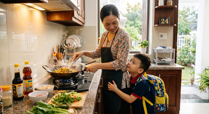 Nhận diện chứng lo âu chia ly ở trẻ em qua các dấu hiệu khóc lóc, không muốn đến trường