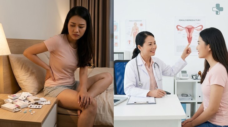 Nên đi khám phụ khoa để xác định đúng nguyên nhân thay vì tự đặt thuốc trong thời gian dài