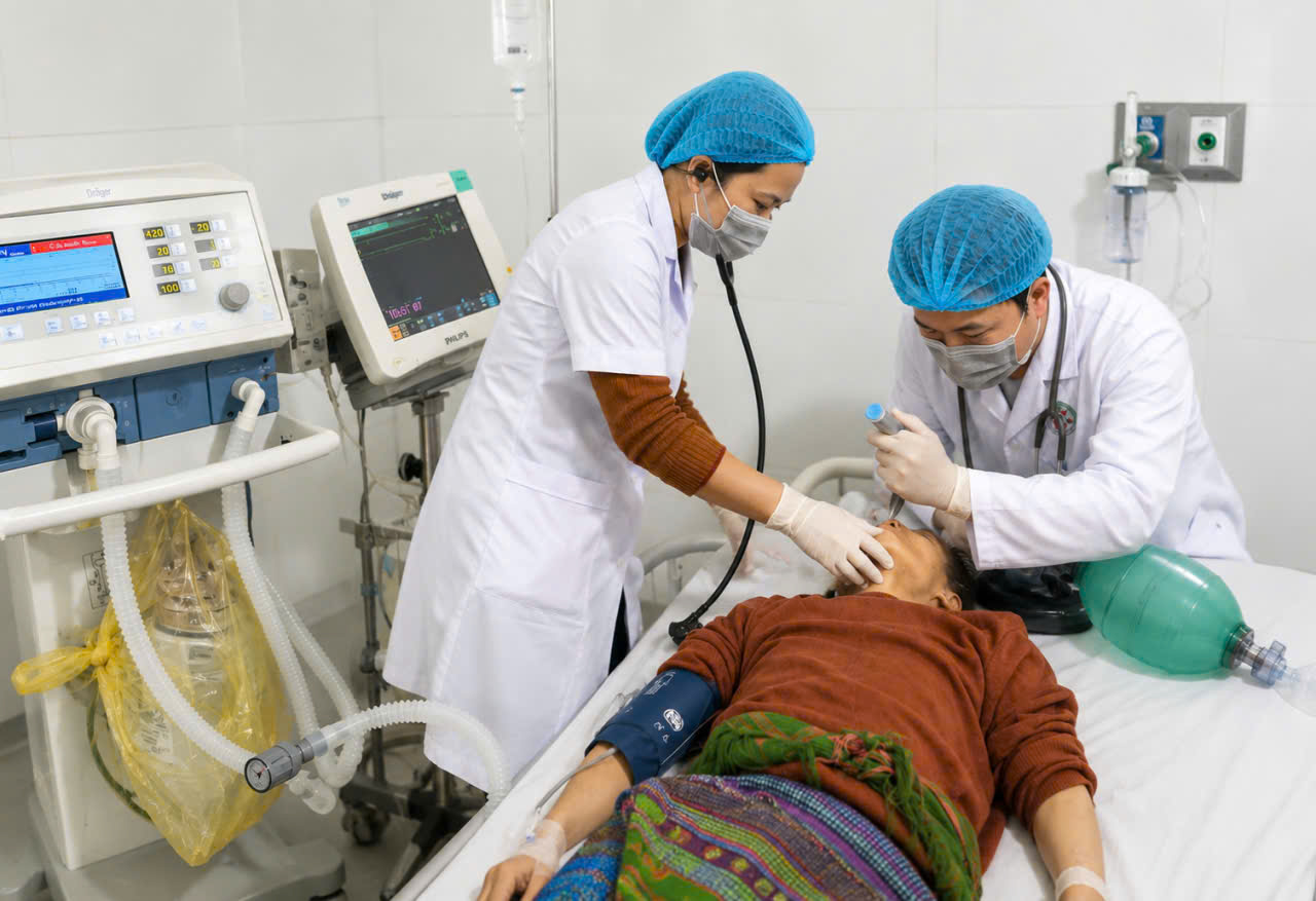 Cấp cứu người bệnh là cuộc chạy đua với thời gian