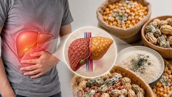 Người có viêm gan B, xơ gan hoặc gan nhiễm mỡ cần đặc biệt thận trọng với thực phẩm mốc vì gan đã chịu nhiều áp lực chuyển hóa