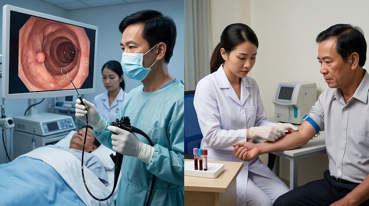 Nội soi đại tràng có thể quan sát trực tiếp, sinh thiết và cắt bỏ polyp tiền ung thư