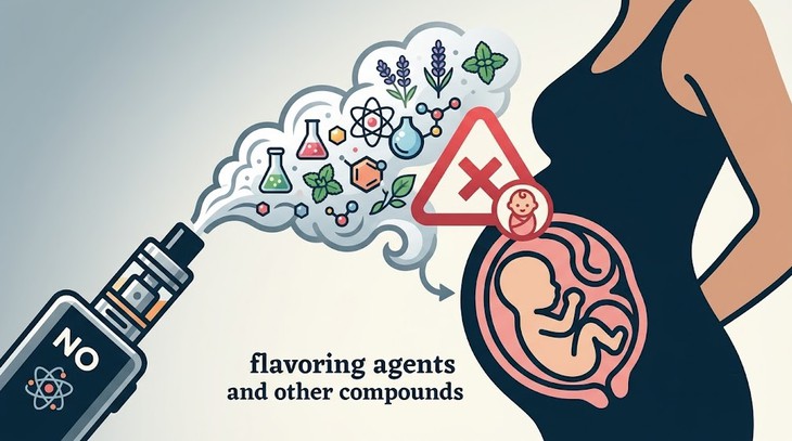 Thuốc lá điện tử không nicotine vẫn có thể chứa chất tạo hương và các hợp chất khác
