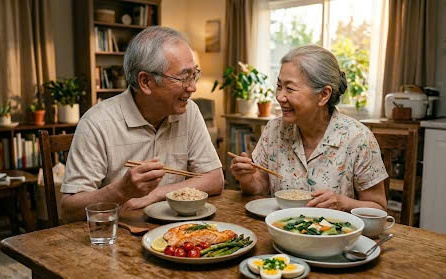 Thực phẩm giàu protein giúp người cao tuổi duy trì dinh dưỡng và khối cơ