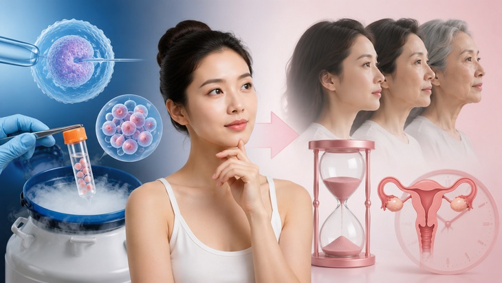 Trữ đông trứng giúp bảo tồn chất lượng trứng tại thời điểm lấy trứng nhưng không thể ngăn quá trình lão hóa tự nhiên